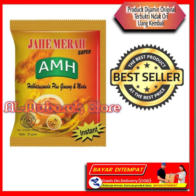 

Jahe Merah Amanah Super amh jahe Herbal kemasan