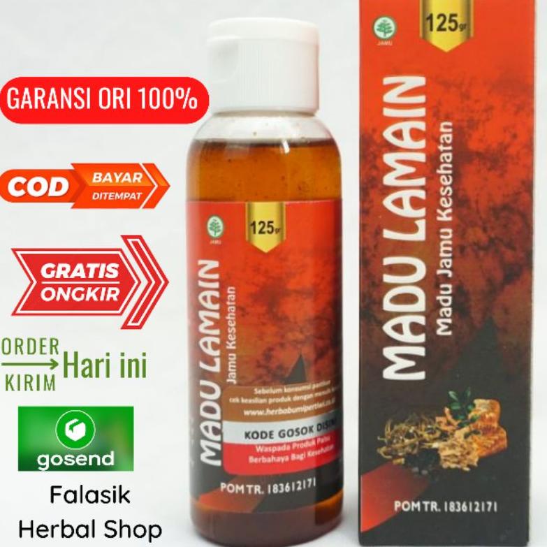 

☛Belanja di sini Madu Lamain Herbal Asli Original .,.,