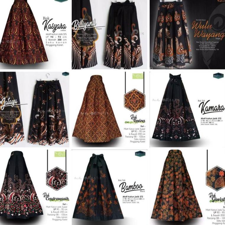 BIG SALE Rok batik wanita panjang payung jumbo murah bawahan batik dewasa kondangan kebaya