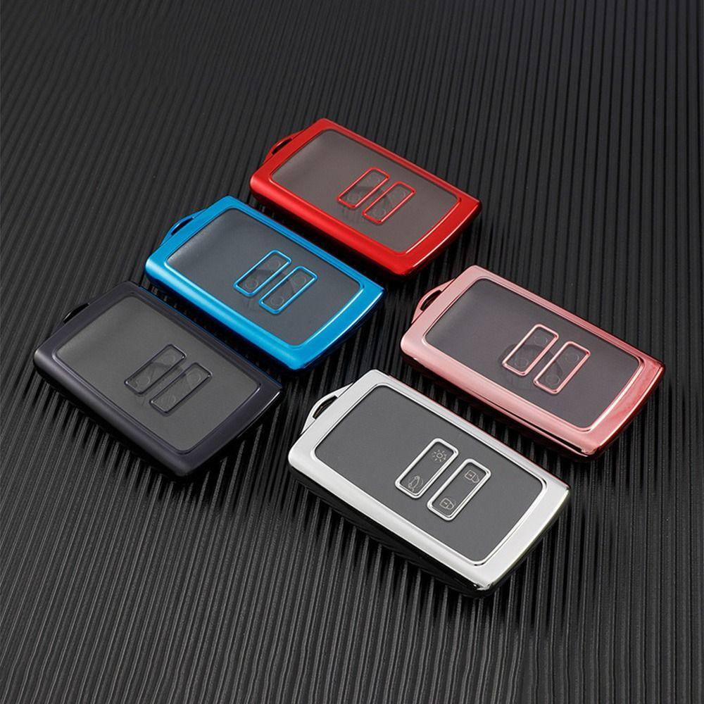 POPULAR Case Kunci Mobil Smart Remote Fob Cover TPU Key Case Untuk Mobil