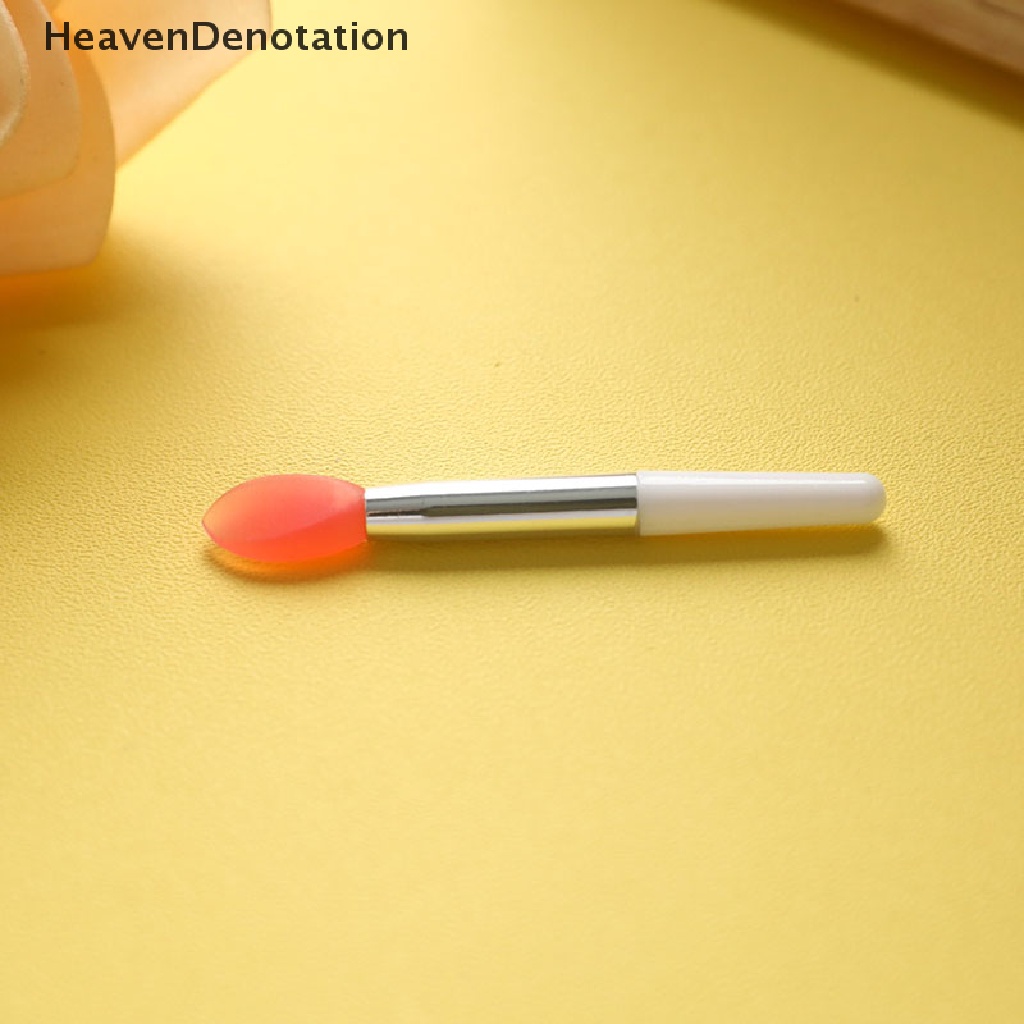 [HeavenDenotation] Kuas Makeup Bibir Silikon Lip Gloss Aplikator Kosmetik Make Up Brushes Tools HDV