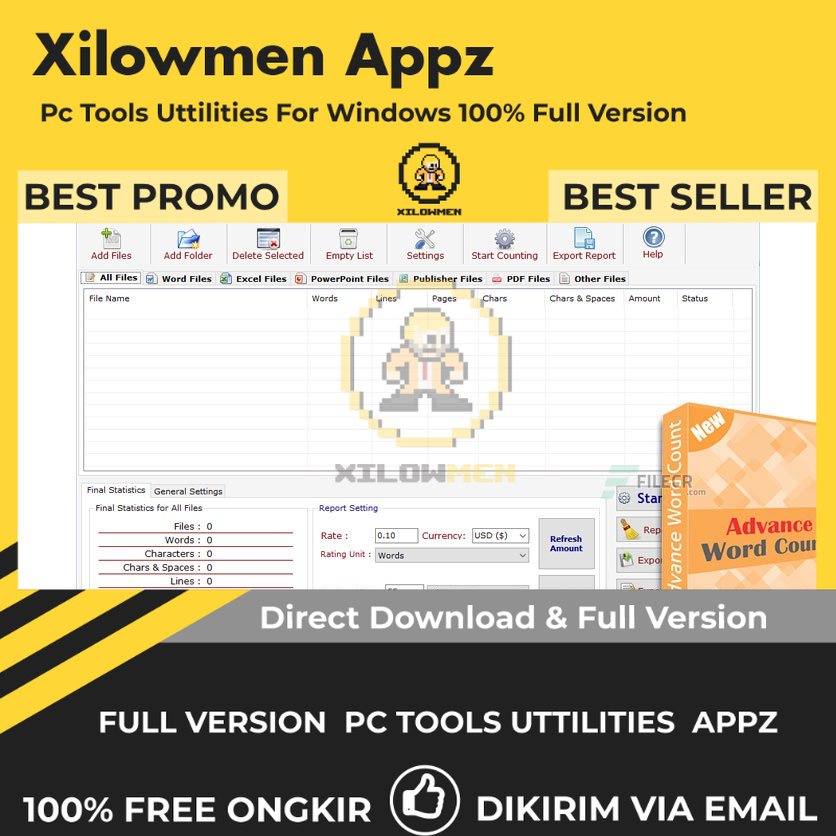 [Full Version] Word Count Tool Pro PC Tools Software Utilities Lifetime Win OS