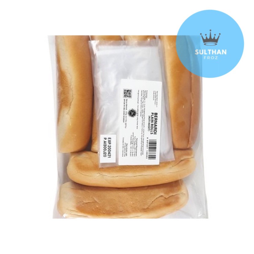 

BERNARDI PLAIN ROLLS ROTI HOTDOG 300 GR