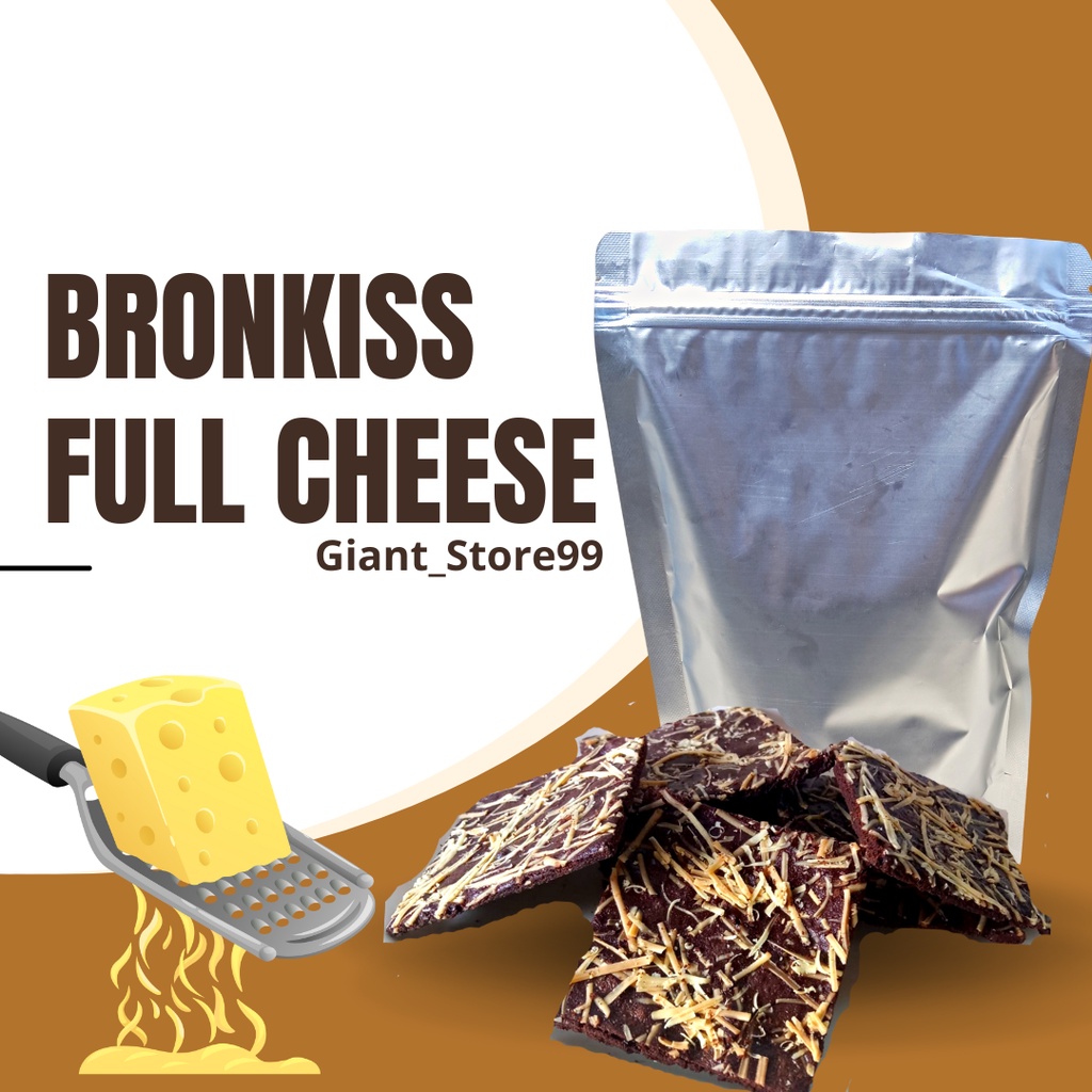

BRONKISS Brownies Tipis Kering Manis 60gr