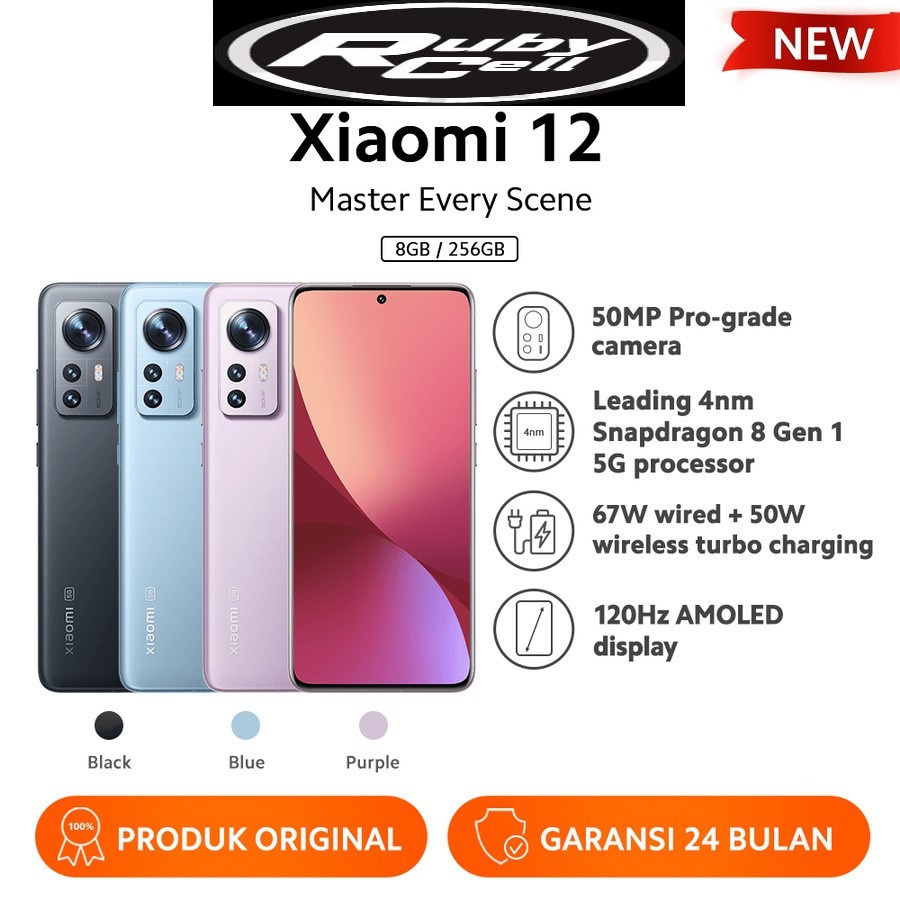 Mi 12 5G 8/256 GB