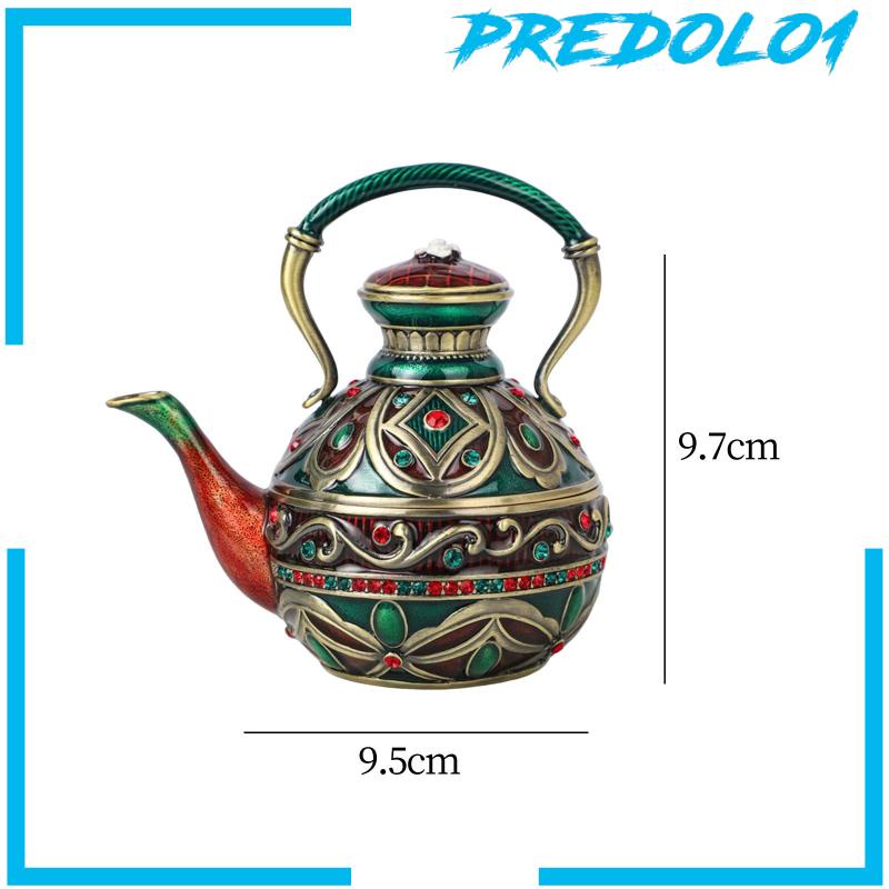 [Predolo1] Kotak Perhiasan Bentuk Teko Cincin Berengsel Holder Hadiah Untuk Ulang Tahun, Liburan