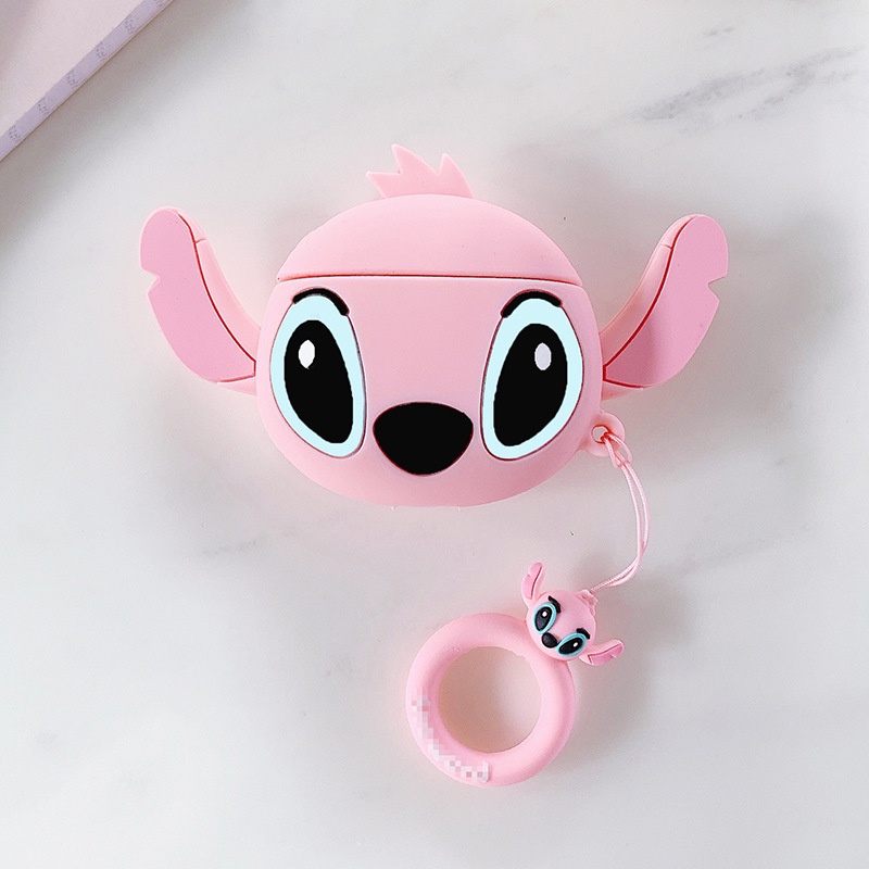 Stiletto Lucu Kartun Penutup Pelindung Headset Pelindung Lengan Soft Silicone Case Untuk I9/I11/I12/I13/I23I24/I25/I27/I100/Inpods12-TWS Headset