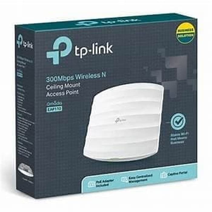 TPLink EAP110 Access Point Wireless WiFi Ceiling Mount 300Mbps TP-Link EAP-110 N9