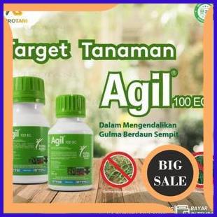 perkakas Pembasmi Obat rumput Cabe herbisida sistemik AGIL 100ec 100ml 1F3B23