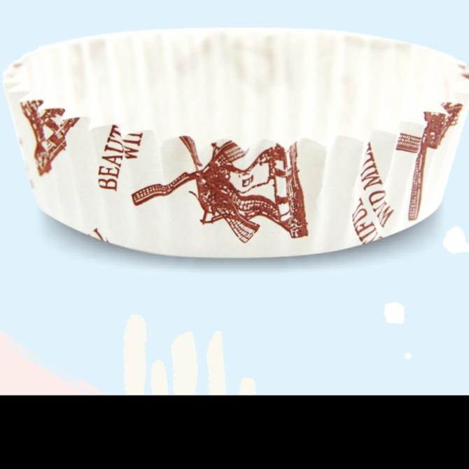 

Papercase per pack (200pcs). PET | Cup Roti | Wadah Roti uk 90 mm