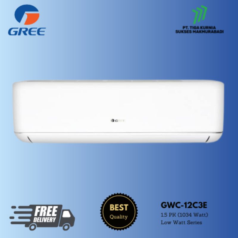 AC Gree 1,5 PK C3E Low Watt Series (AC Split)