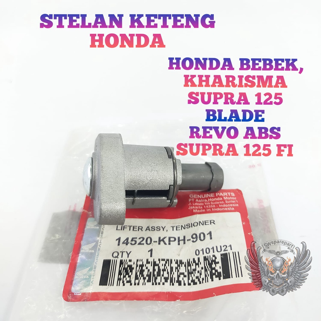 TONJOKAN KETENG HONDA KPH KARISMA SUPRA 125  KUALITAS ORIGINAL HONDA AHM STELAN KETENG OTOMATIS