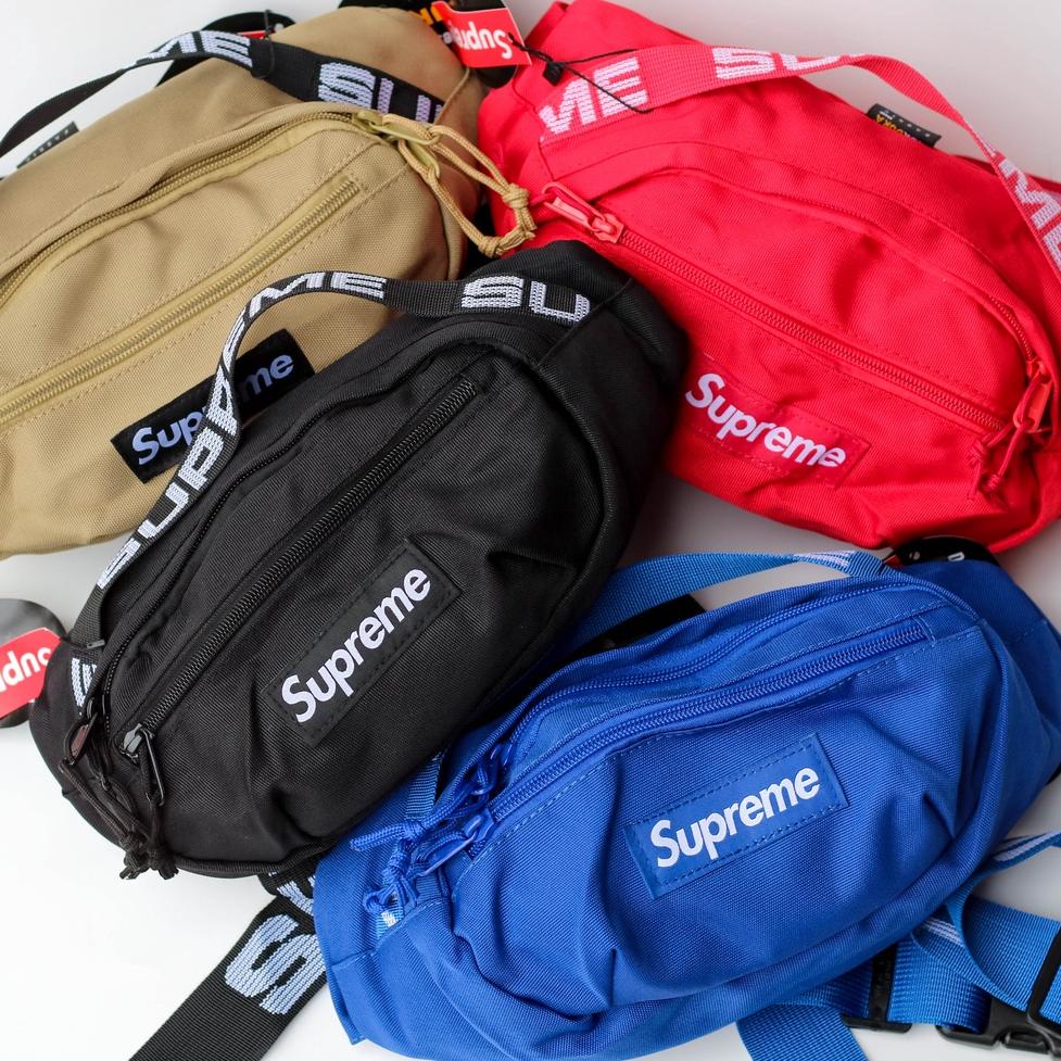 MURAH MERIAH [SALE] Tas Waistbag Sprm Hitam SS18 Premium / Tas Selempang / Tas Pinggang Pria / Hitam