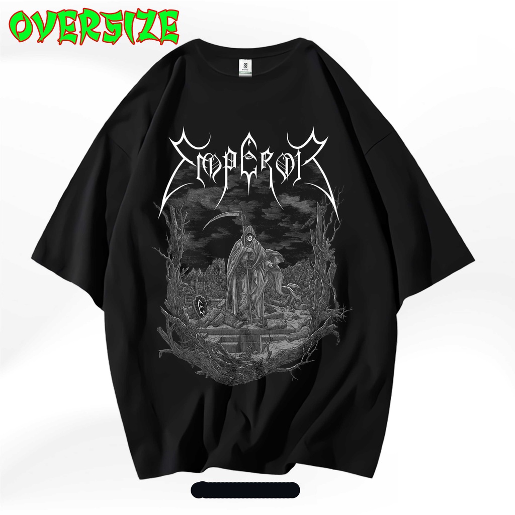 EMPEROR KAOS BAND OVERSIZE WASHING VINTAGE TEE