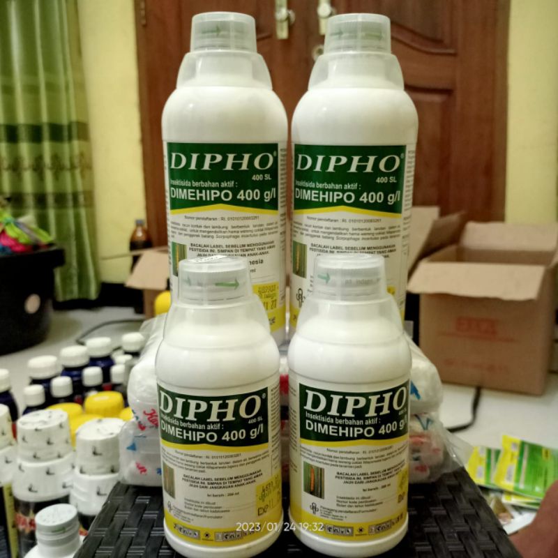 INSEKTISIDA PESTISIDA SISTEMIK DIPHO | 200ml 400ml Pembasmi ulat batang dan hama lainnya