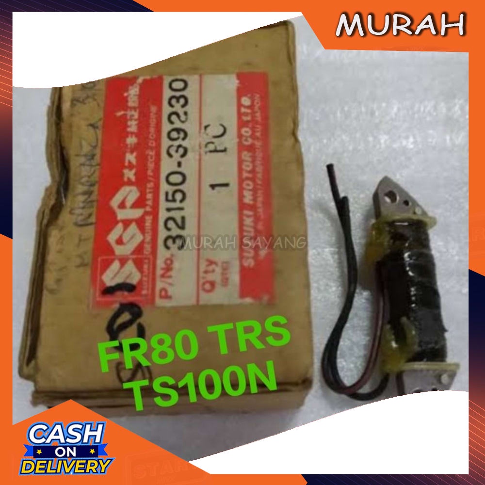 Spull Sepul CDI Coil Pengapian Suzuki FR80 TRS TS 100 GP 100 ORIGINAL Promo Distributor Sparepart