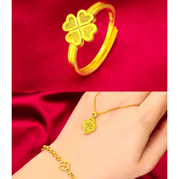 Goldkingdom Perhiasan Fashion Aksesoris Bangkok Emas Asli Kadar 375Ready Stock
