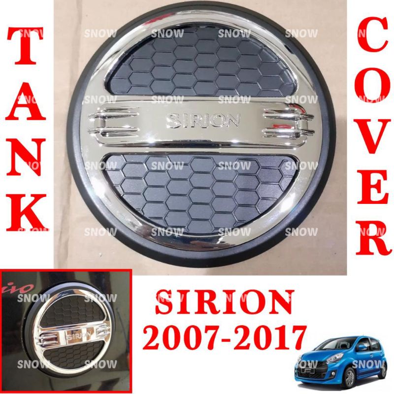 Tank Cover Sirion Grand All New Sirion Luxury Hitam Black