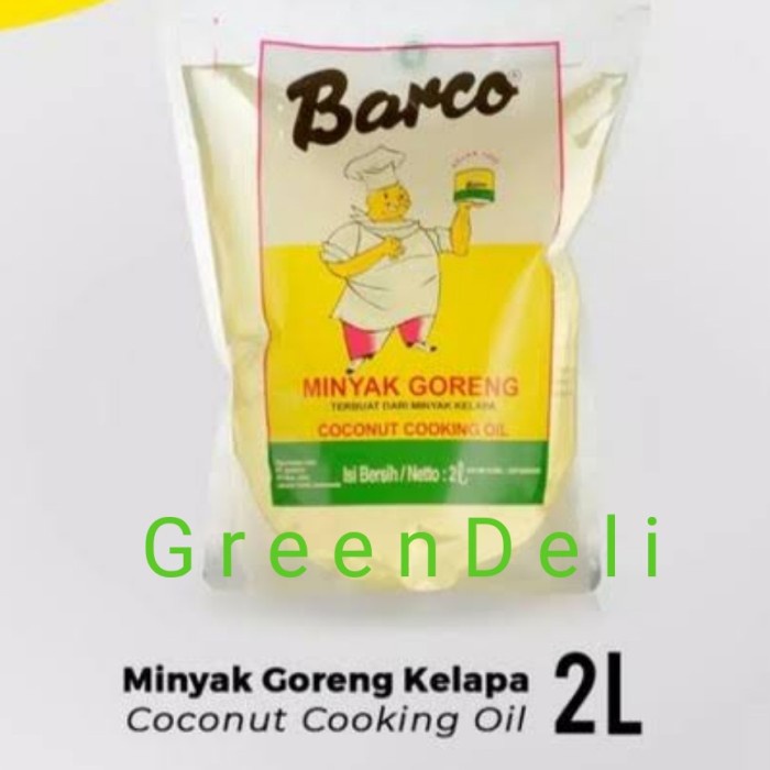 

Barco Minyak Goreng Kelapa / Coconut Oil 2 Liter