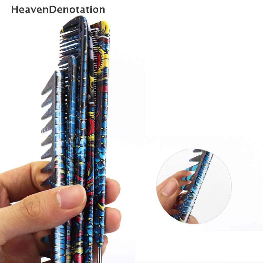 [HeavenDenotation] Fashion Style Profesional Barber Hair Cutg Comb Salon Hairdressing Sisir Rambut HDV