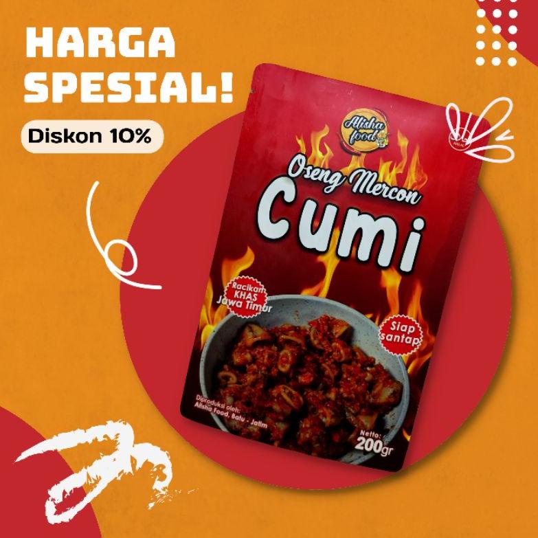 

⚡COD⚡ [PEDAS GURIH] Oseng Mercon /Sambal Cumi 50 gr - 150 gr