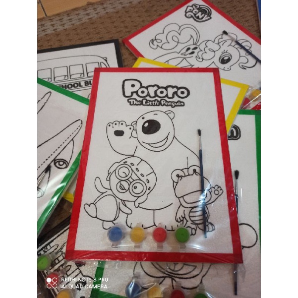 

RB Paket mewarnai anak anak uk 25x35 lengkap 10 set