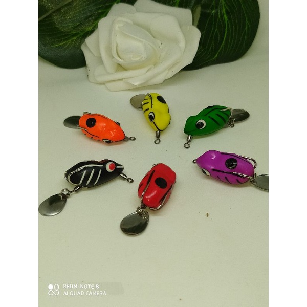 soft frog umpan casting gabus kocolan