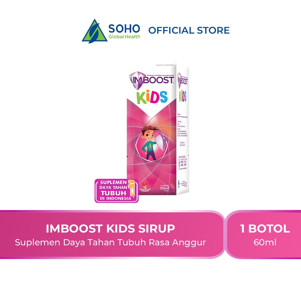 Imboost Kids Sirup Rasa Anggur 60ml