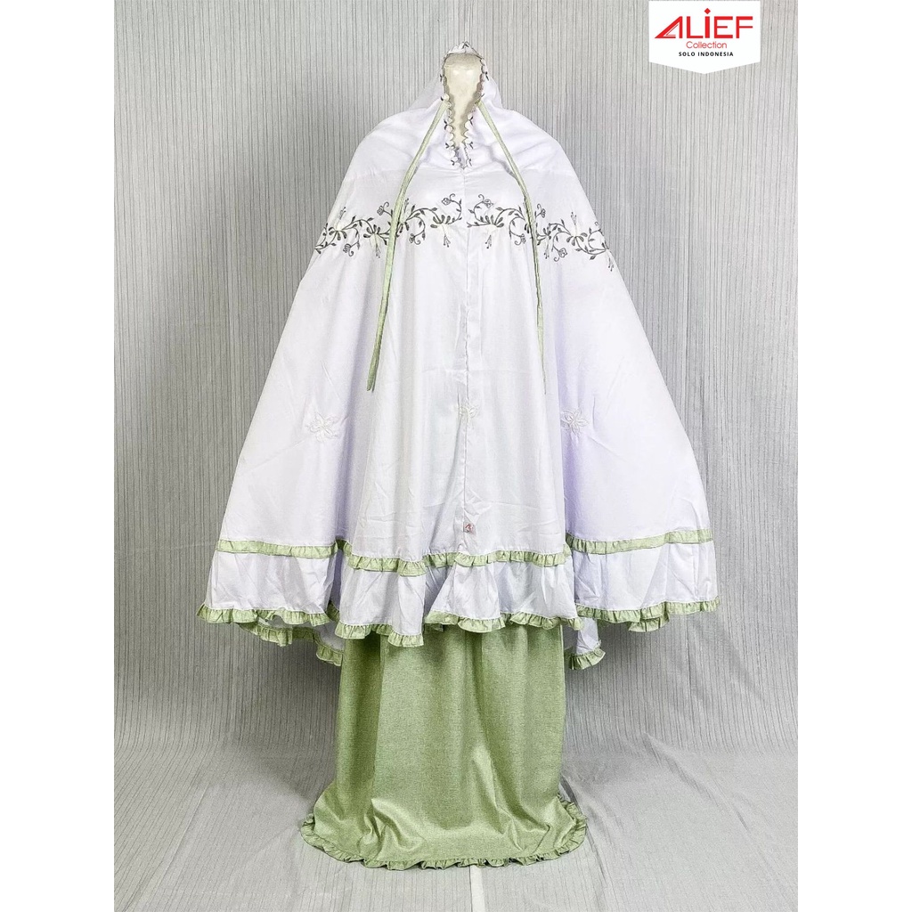 MUKENA GONTOR - Mukena Alief Santri Hijau