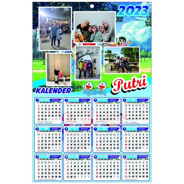 

KALENDER FOTO 2023 (MINIMAL 2 PCS) BISA PAKAI NAMA