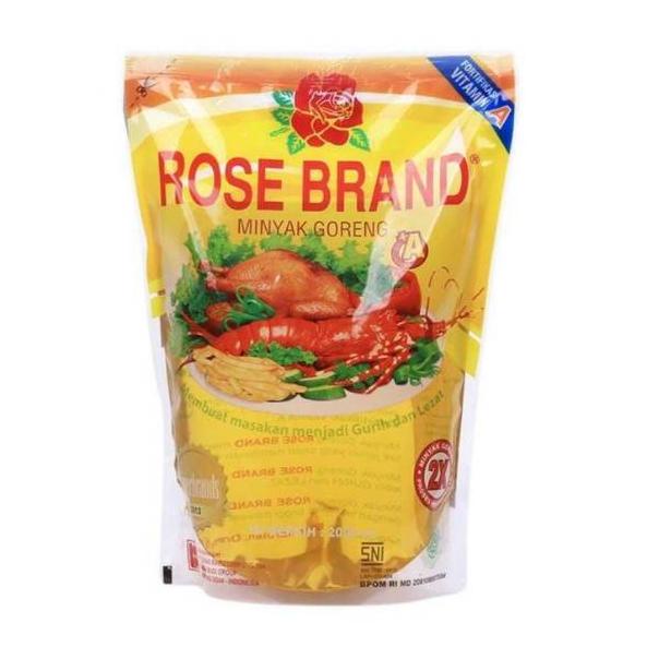 

12.12 Product HOT Rose Brand minyak goreng pouch 2000 ml murah