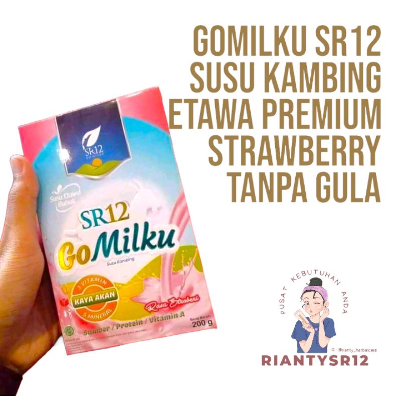 

SUSU KAMBING ETAWA PREMIUM / Gomilku Susu Kambing Etawa SR12 Strawberry