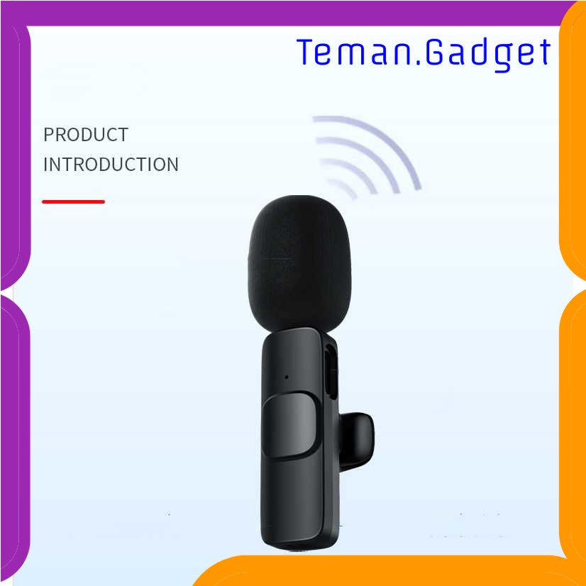 TG - KMR TaffSTUDIO Wireless Lavalier Lapel Microphone Vlogger Lightning - HO86