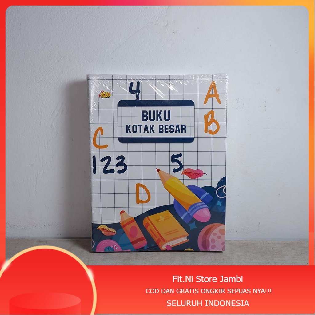 

Buku Tulis Kotak Besar Murah Kiky 38 Lembar