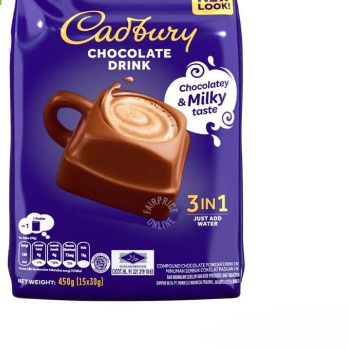 

☑ Cadbury Hot Chocolate Drink 3in1 Malaysia ( 15 Sachet ) ➻