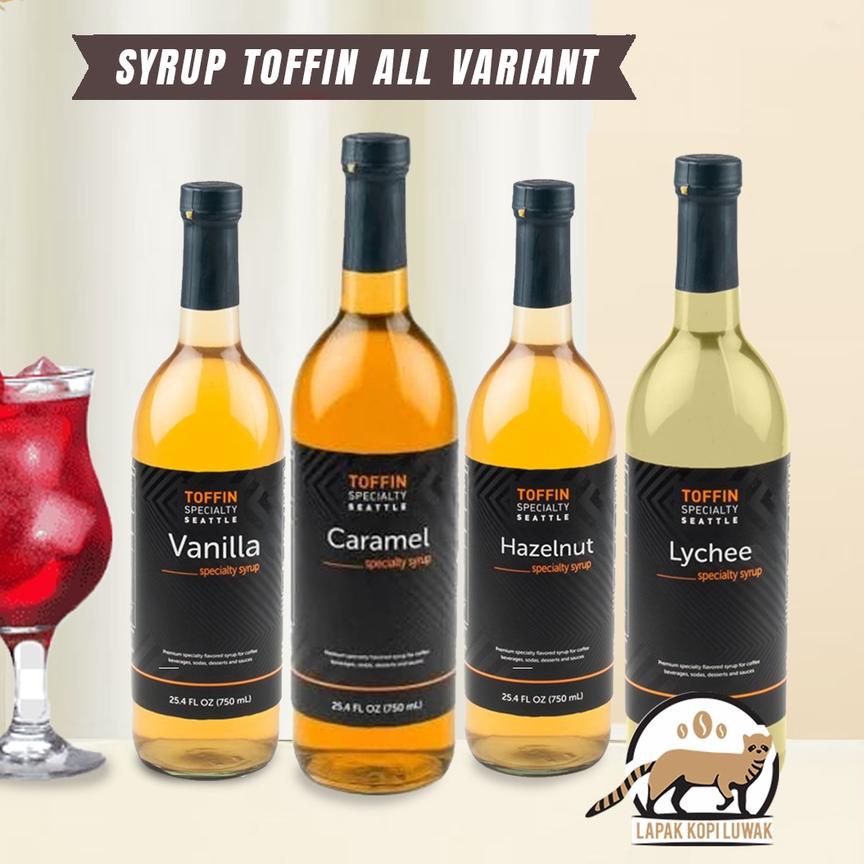 

♖ Toffin Syrup All Variant - Sirup Toffin Caramel, Hazelnut, Lychee, Vanilla, Jamaican Rum ۞