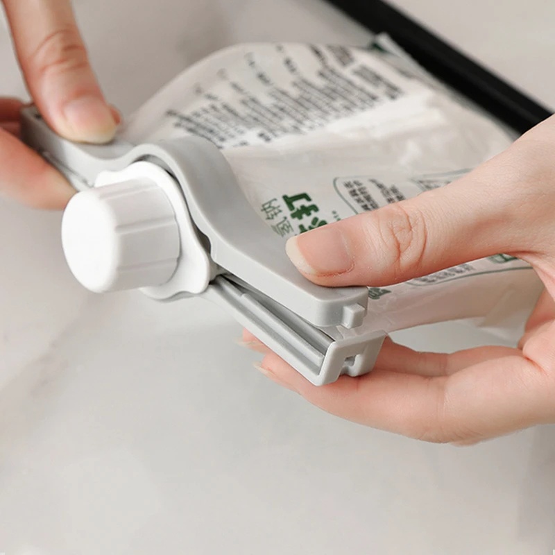 Klip Penyegel Dengan Debit Nozzle Sealing Clip/Klip Kantong Teh &amp; Makanan &amp; Bumbu Portable/Dispenser Makanan Serbaguna Dengan Penutup/Alat Dapur