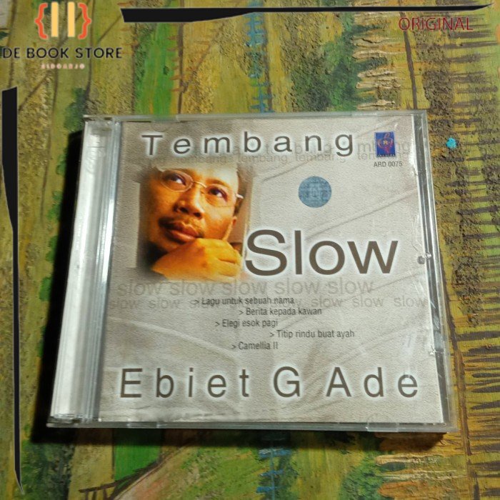 ORIGINAL - CD Tembang Slow Ebiet g Ade