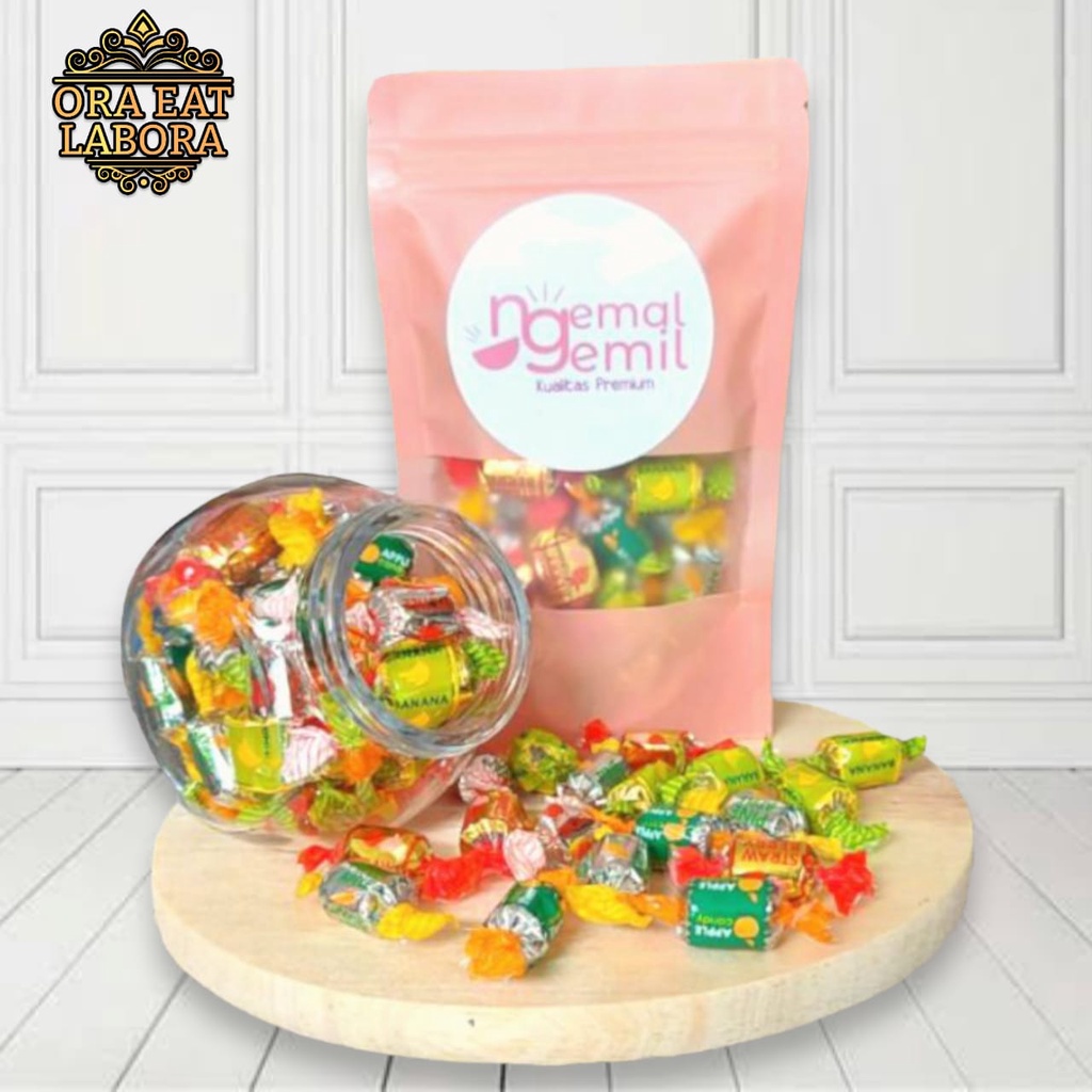 

Mixed Fruit Candy Permen Rasa Buah Kualitas Premium - Ora Eat Labora