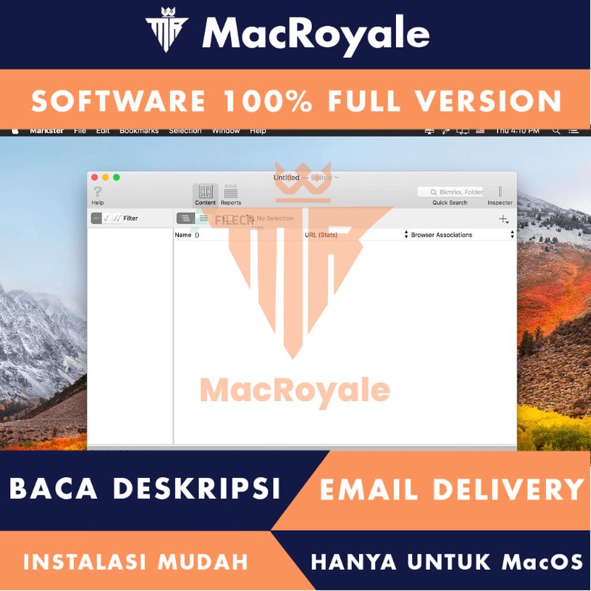 [MacOS] Markster Full Version Lifetime Full Garansi