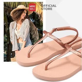 COD DENPASAR MINISO Classic Series Women's Sandals Sandal Wanita