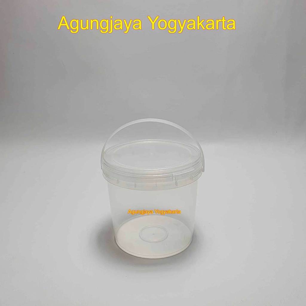 Pail 1 Kg Natural Hdpe 47 g / Ember Hdpe / Ember Pail / Ember Cat / Ember 1 Kg