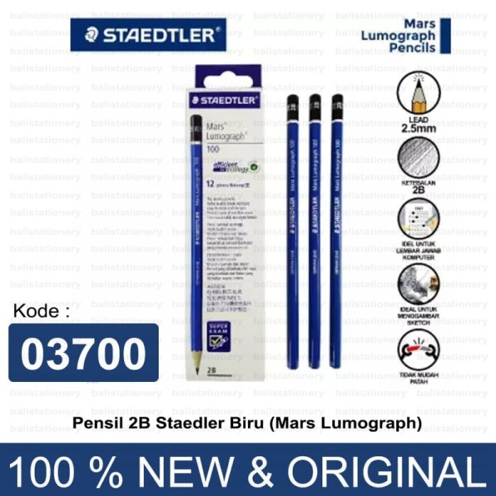 

Pensil 2B Staedtler Pencil