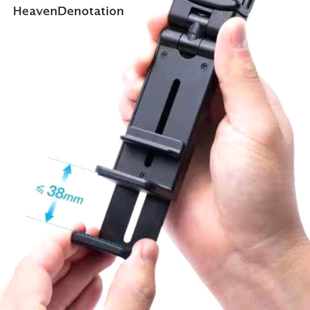 [HeavenDenotation] Phone Holder Klip Dudukan Dudukan Ponsel Lipat Stand Mini Travel Support HDV