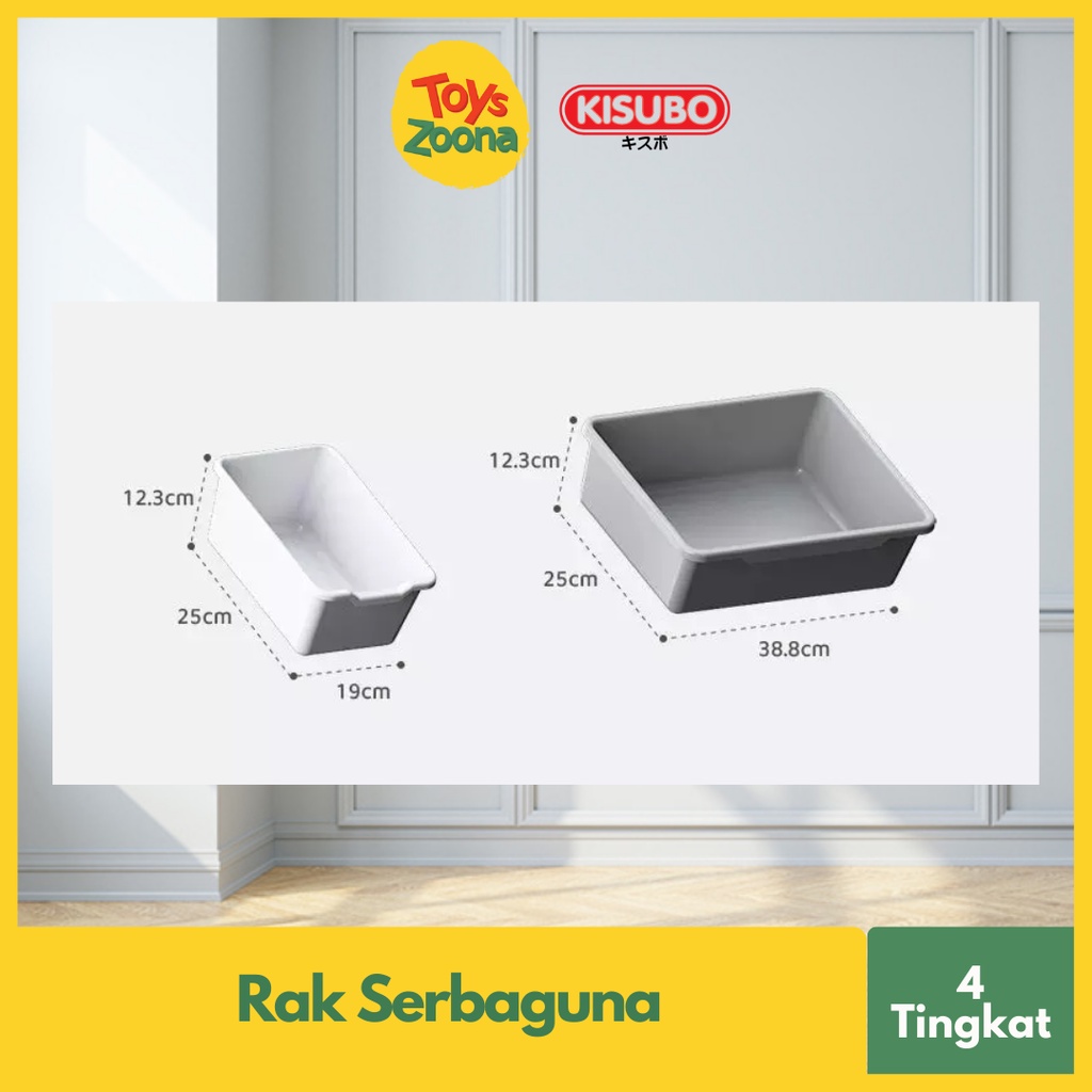 ToysZoona Rak Serbaguna Rack Shelf Organizer Colorful