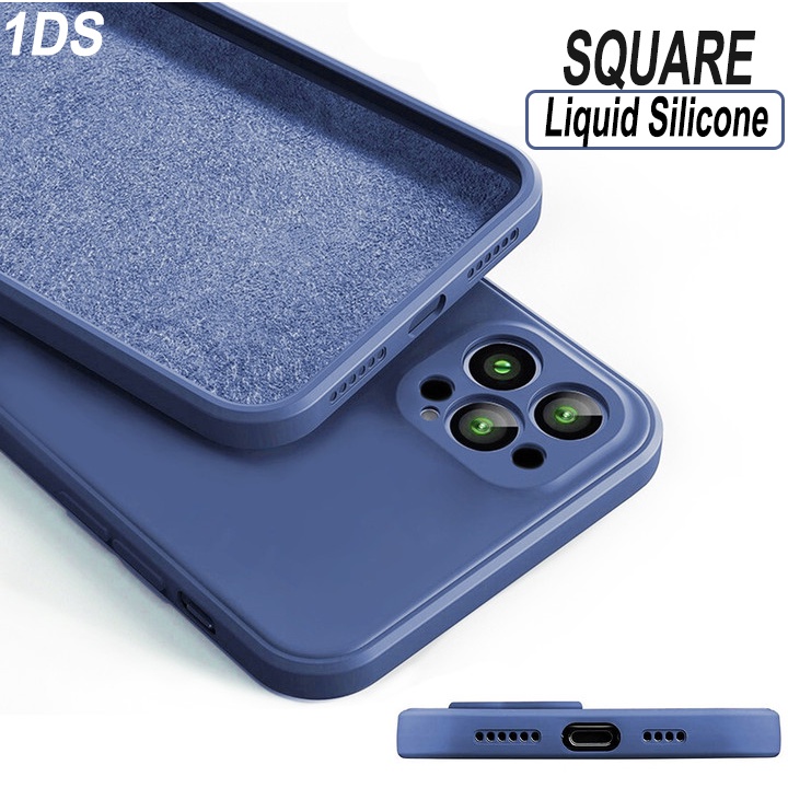 IPHONE Silikon Cair shockproof Mewah new magic cube Simplewhiteallinclusivepria Dan Wanitaultra-thinfall-proofadvancedFor Iphone11 12 13 14 pro max X XS XR max MINI