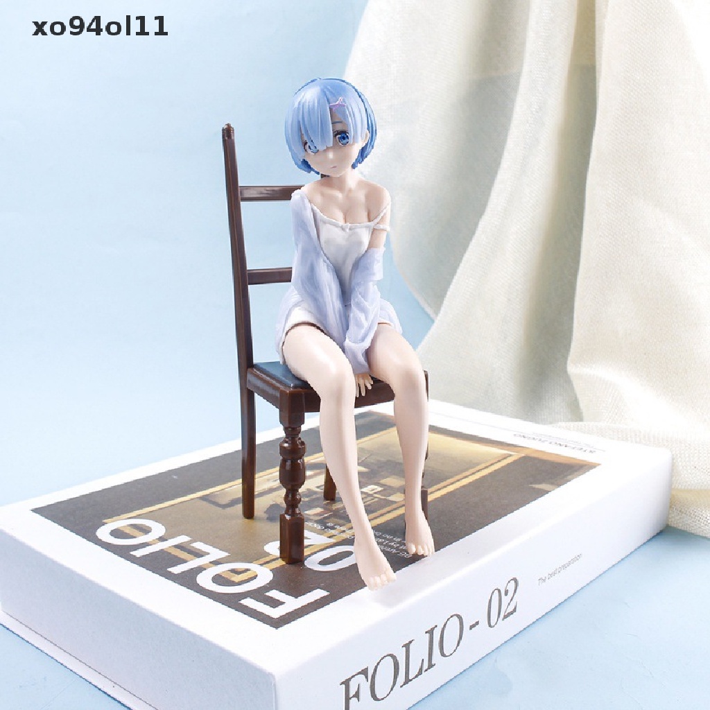 Xo Anime Jepang Kawaii Gadis Piyama Figure Kursi Rem PVC Collection Model Mainan OL