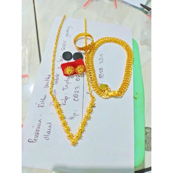 set matahari versi emas toba