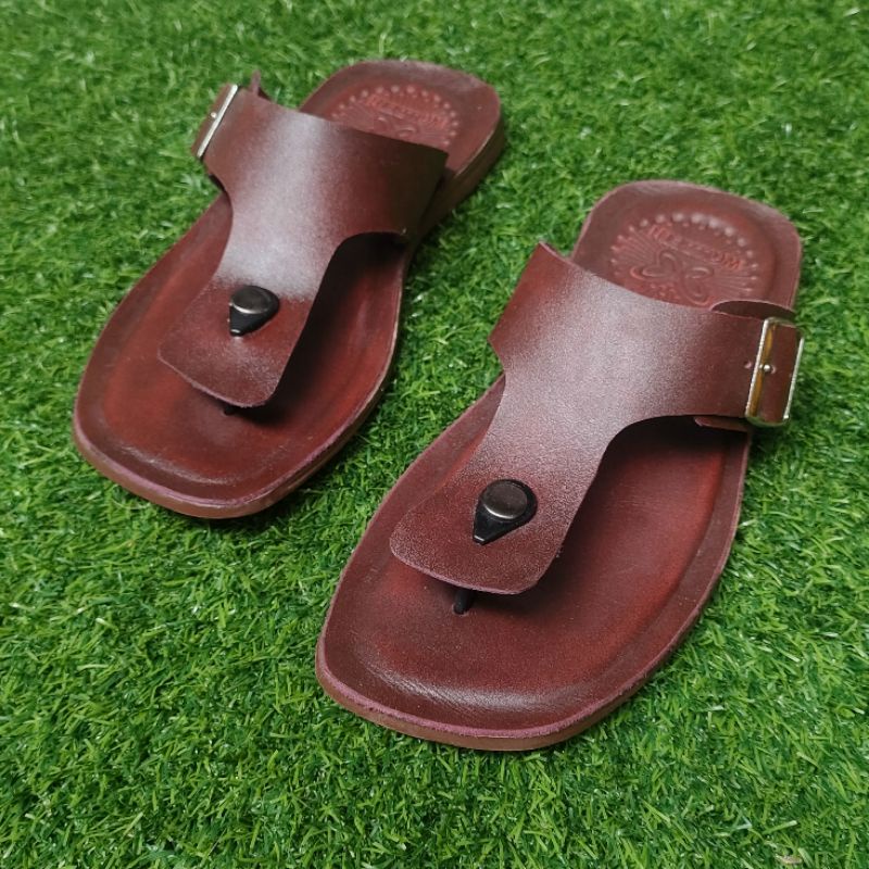SENDAL PRIA KULIT SPI ASLI MEREK WALLBETH TERBARU SANDAL SW2025