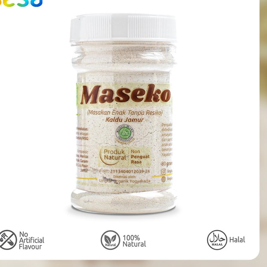 

TREN MASA KINI Ⓜ Maseko - Kaldu Jamur Botol 80 g***